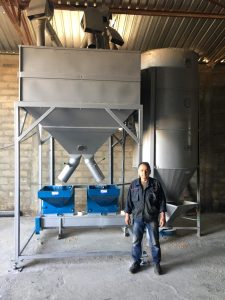 Vertikalna mešaona stočne hrane 1500kg